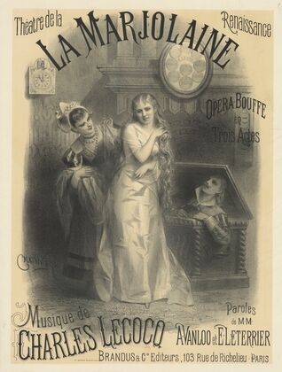 Théâtre de la Renaissance. La Marjolaine (1877)