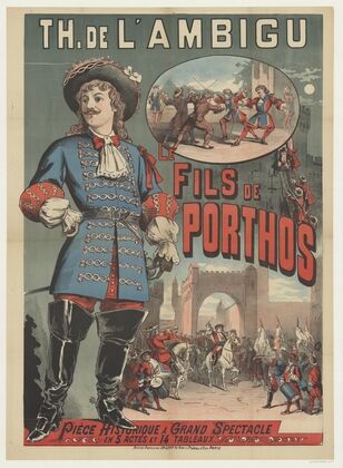 Theâtre. de l’Ambigu. Le fils de Porthos (1886)