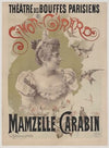 Théatre des Bouffes Parisiens. Simon-Girard. Mamzelle Carabin (1890-1891)