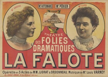 Théatre des Folies Dramatiques, la Falote (1896)