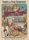 Théâtre des Folies-Dramatiques. La Fauvette du Temple, opéra comique en 3 actes, paroles de M.M. Paul Burani & Eugène Humbert (1885)