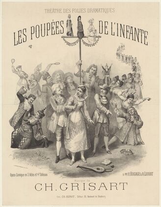 Théâtre des Folies-Dramatiques. Les Poupées de l’infante (1881)