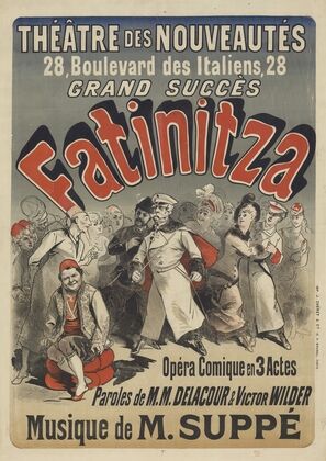 Théâtre des Nouveautés. Fatinitza. Musique de M. Suppé (1879)