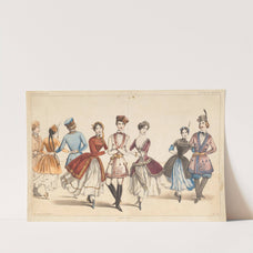 Théâtre des Variétés. La mazurka des salons (1840-1900) by Alexandre Lacauchie