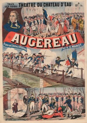 Théâtre du Château-d’Eau… Augereau. Drame en 5 actes et 10 tableaux de Mr. G. Marot (1886)