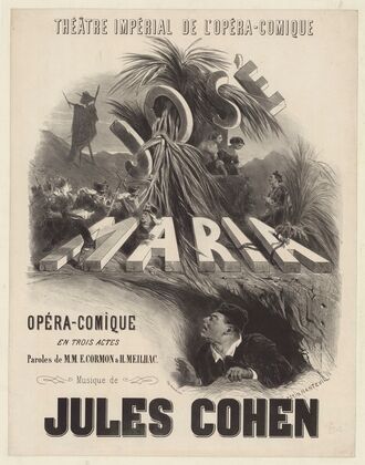 Théâtre Imperial de l’Opéra-Comique. José Mari (1866)