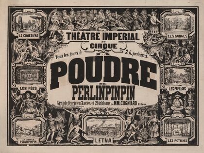 Théatre Impérial du Cirque… La Poudre de Perlinpinpin, grande féerie (1854)