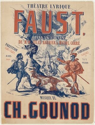 Théâtre Lyrique. Faust (1859)