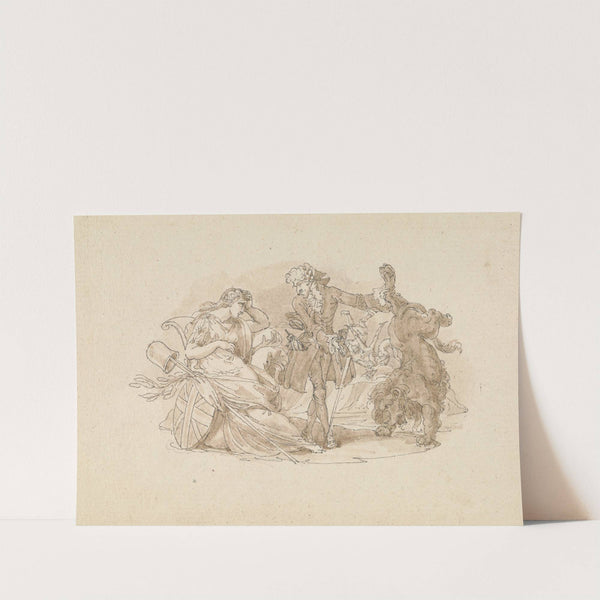 Theatrical Scene by Edward Francis Burney