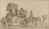 Theatrical Troupe on the Road (1818)