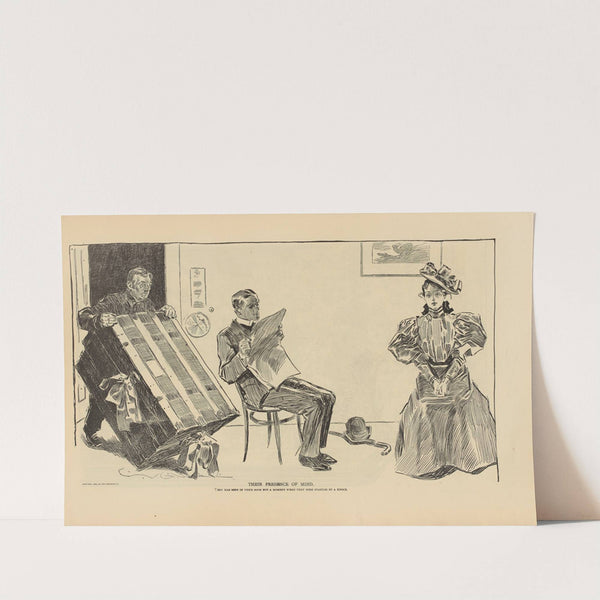 Their presence of mind (1893-1900) by Charles Dana Gibson