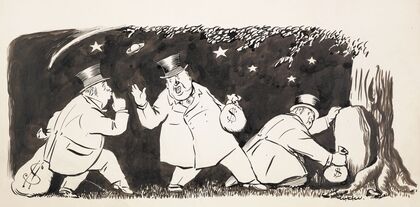 Their tainted wealth…Rich malefactors hide (1910)