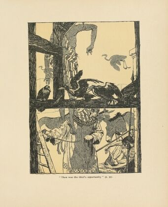 ‘Then was the thief’s opportunity’ (1907)