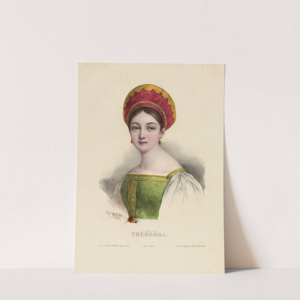 Théodora (1828-1830) by Pierre Louis Henri Grévedon