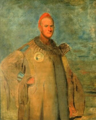 Theodore Burr Catlin, in Indian Costume