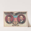 Theodore Roosevelt, Chrls W. Fairbanks (1904) by Sackett &amp; Wilhelms Litho.