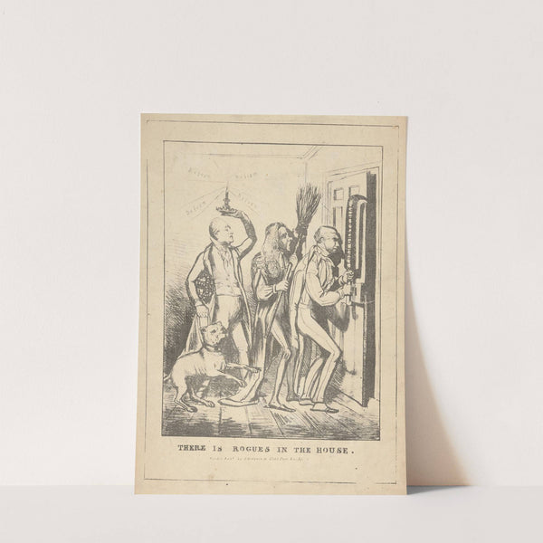 There is rogues in the house. (1832)
