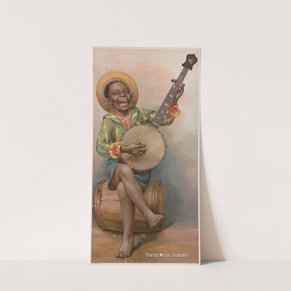 There&#8217;s music in the air (1893) by Sackett &amp; Wilhelms Litho.