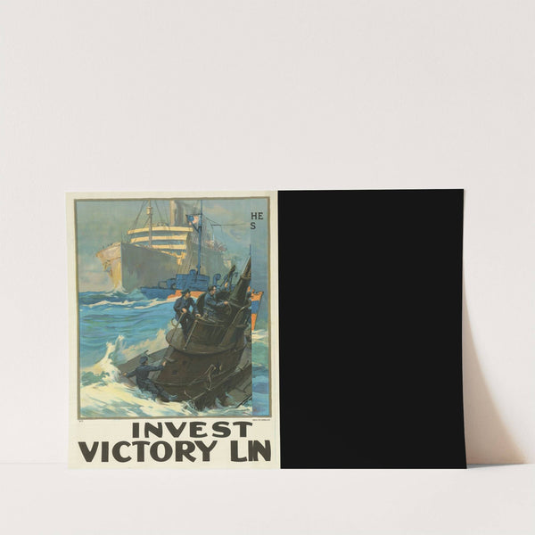They Kept the Sea Lanes Open &#8211; Invest in the Victory Liberty Loan (1919) by L.A. Shafer