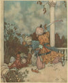 They overtook him just as he reached the steps of the main porch