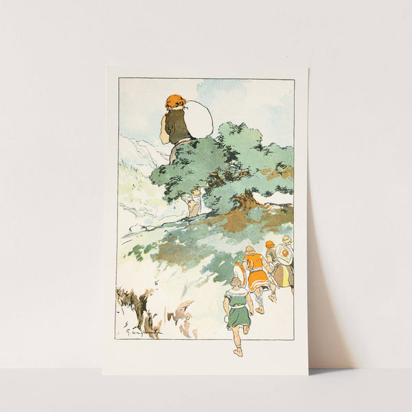 They started off, the giant tramping on ahead (1901) by George Hand Wright