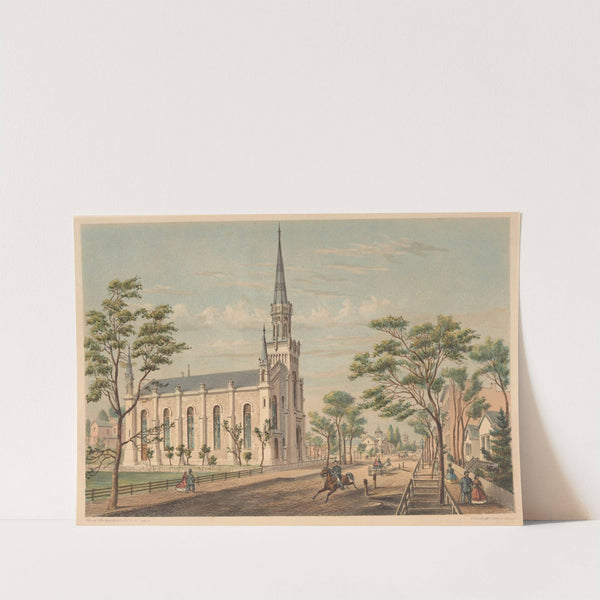 Third Presbyterian Church. by Chicago Lithographing Co.