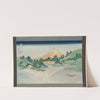 Thirty-Six Views of Mt. Fuji:The Surface of Lake Misaka in Kai Province (early 1830s) by Katsushika Hokusai