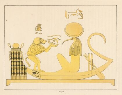 Thoth, le second Hermès identifié avec la Lune.