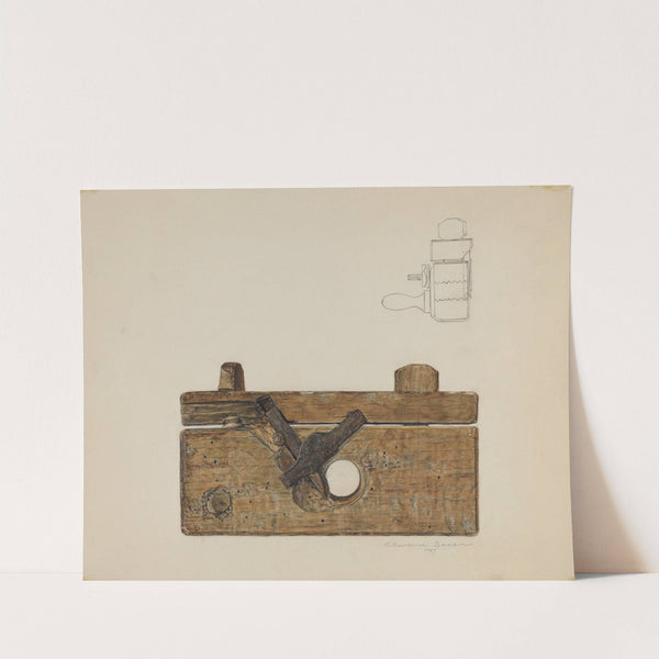 Thread Cutting Plane by Clarence Secor