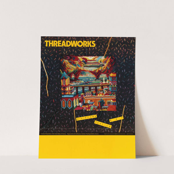 Threadworks. Miniature Textile Art by U.S. Information Agency