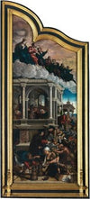 Three Acts of Mercy; Giving the Thirsty to drink, Visiting the Sick and Sheltering Strangers