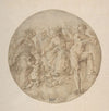 Three Allegorical Figures in a Roundel