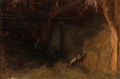 Three Boys in the Straw (In the Hay Barn)