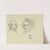 Three bust portraits, including Benjamin Butler by Alfred Rudolph Waud