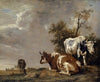 Three Cows on a Pasture