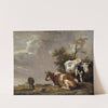 Three Cows on a Pasture by Paulus Potter