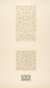 Three designs for decorative motifs in strapwork, rinceaux, and egg-and-dart patterns