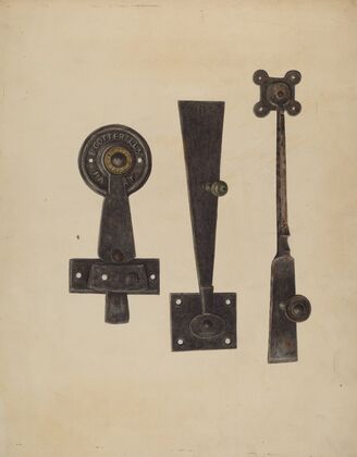 Three Door Latches