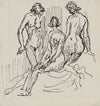 Three female figures