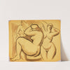 Three Female Nudes by Carl Newman
