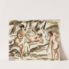 Three Female Nudes by Carl Newman