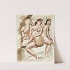 Three Female Nudes by Carl Newman