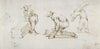Three Figure Studies 17th century