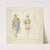 Three figures (back view), Ognissanti (1840) by Stewart Watson
