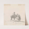 Three Figures Mounted on Mules by Sawrey Gilpin
