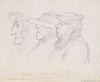 Three Figures on a Steamer on the Rhine