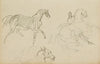 Three horse studies