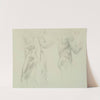 Three Male Studies by John Singer Sargent