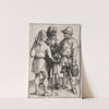 Three Peasants in Conversation (c. 1497) by Albrecht Dürer