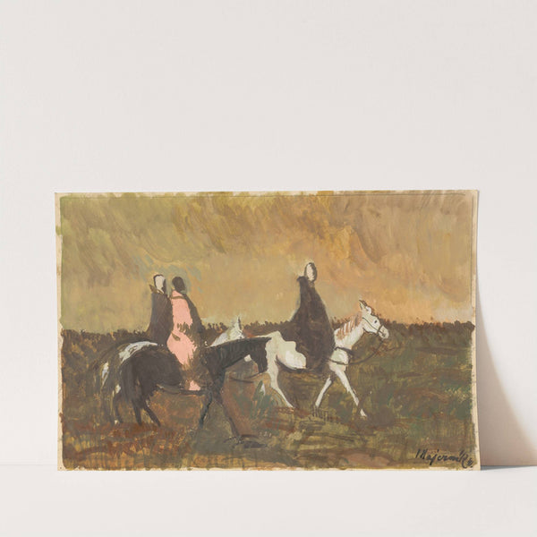 Three Riders by Cyprián Majerník